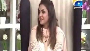 Nadia Khan Show in HD 19th April 2016