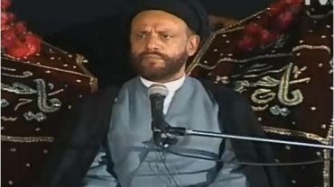 Majlis e Aza by Molana Zaki Baqri 9 Moharram ul Haram on Tv one in H