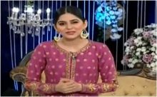 The Morning Show With Sanam Baloch Eid Special Day 1 in HD 26th Ju