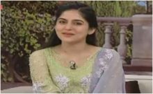 The Morning Show with Sanam Baloch in HD 22nd August 2017