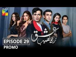 Ishq Zahe Naseeb Episode 29