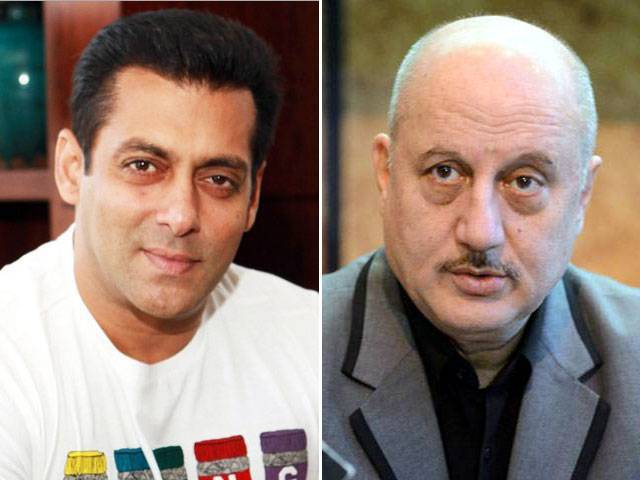 Salman Khan ridicules Anupam Kher on Social Media