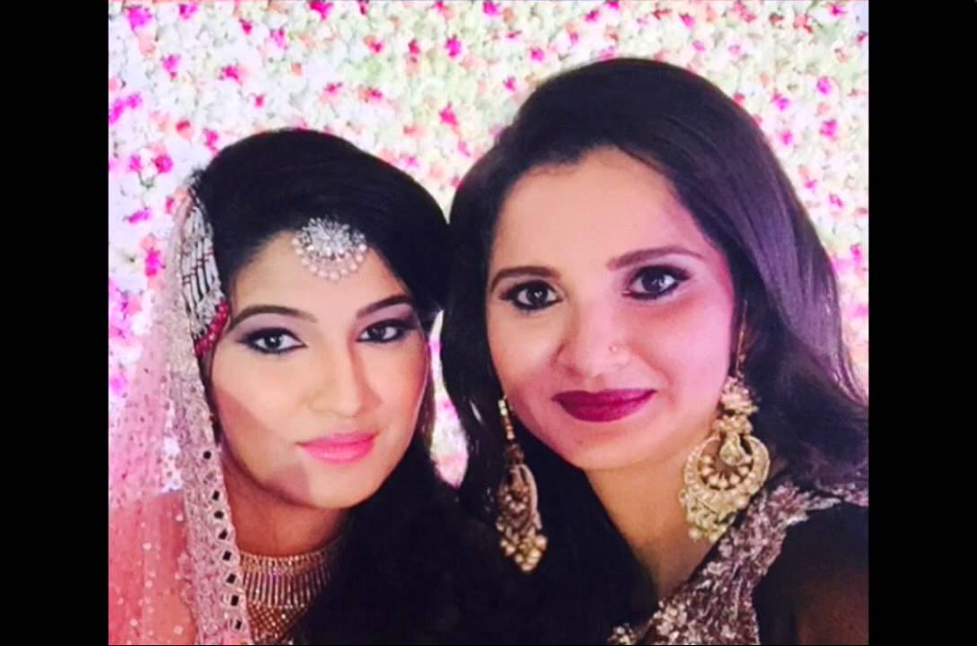 Tennis Star Sania Mirza's sister Wedding Pictures