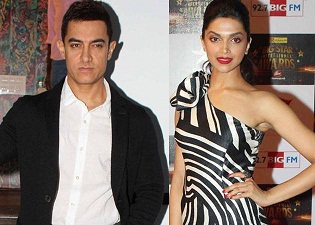 Aamir Khan And Deepika Ahead in Popularity