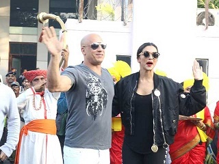 Hollywood Actor Vin Diesel Reached India for Deepika