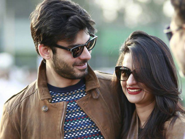 Fawad Khan with his daughter Elayna