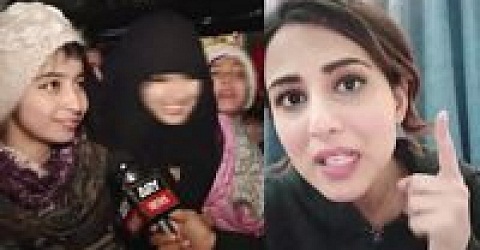 Ushna Shah Video Message for Innocent College Girl
