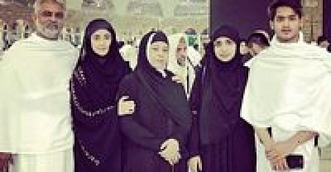 Sajal Ali's Family Performed Umrah