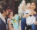 Syra Shehroz With Husband and Daughter