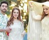See New Weds Couple Amanat Ali And Sarah Manzoor