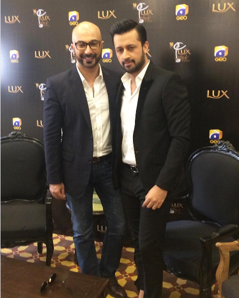 Atif Aslam Host of Lux Style Award 2017