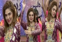 Natasha Ali Dance in Sanam Jung Morning Show