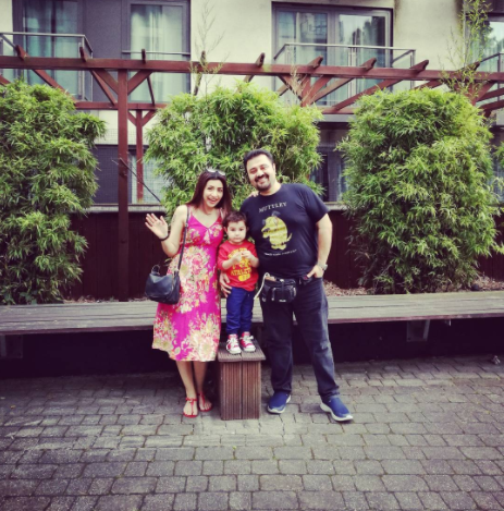 Ahmed Ali Butt Enjoying Summer Break With Family In London