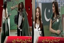 Nida Yasir and Fiza Ali Shocked After Watching Sarwat Dress