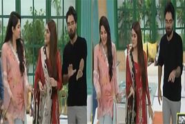 Sanam Baloch, Kubra Khan and Yasir Hussain Dance in Live Sho