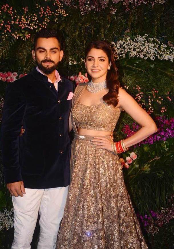 Anushka Sharma & Virat Kohli Marriage Reception