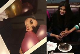 Sajal Ali celebrating Her Birthday