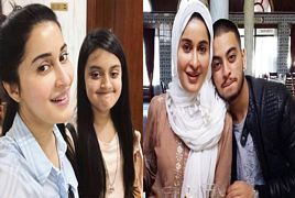 Morning Show Host Shaista Lodhi With Her Son And Daughter