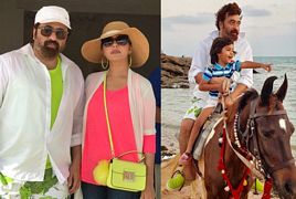 Nida Yasir Celebrating Vacations With Son And Husband