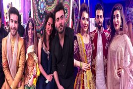 Pakistani Celebrities At Feroze Khan