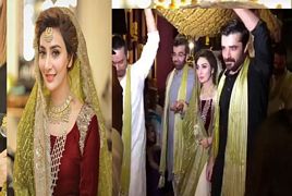 Ayesha Khan Entry at her Mehandi Ceremony