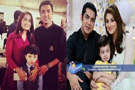 Iqrar Ul Hassan First Wife Qurat Ul Ain Happy