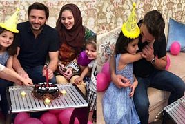 Shahid Afridi Celebrated His Daughter Asmara’s 6th Birthda