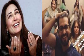 Pakistani Actors Celebrating the Victory of PTI