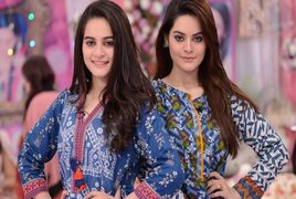 Aiman Khan and Minal Khan Dance Video in Ca