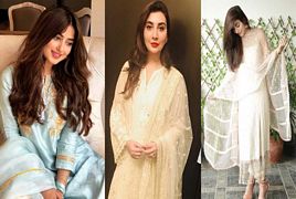Pakistani Actresses Best Dressed On 2nd Day