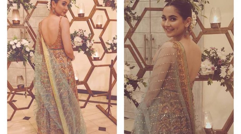 Recent Clicks of Hania Amir wearing beautiful saree