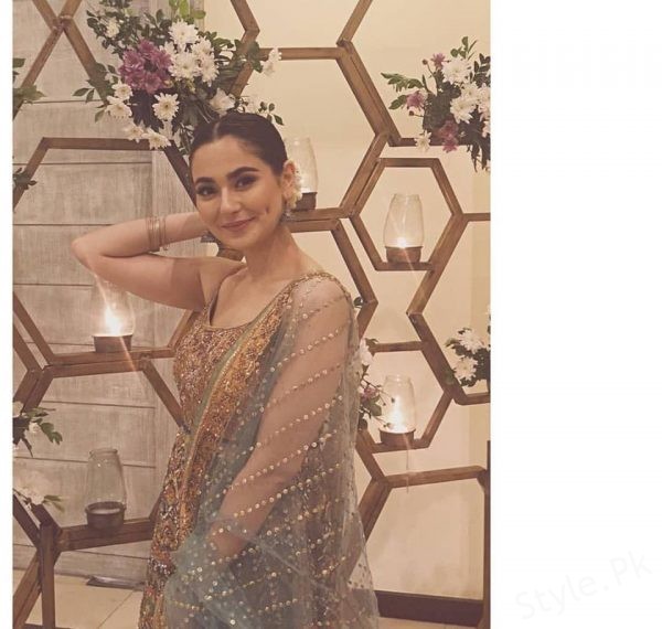 Recent Clicks of Hania Amir wearing beautiful saree