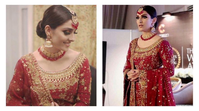 Ayeza Khan at wedding atelier in Karachi!