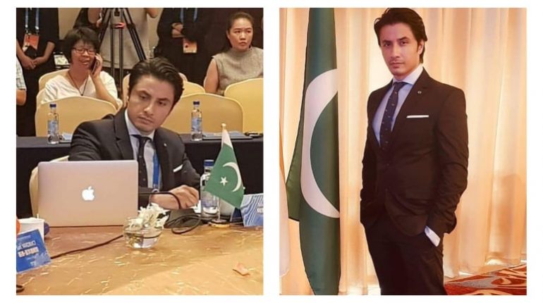 Ali Zafar represents Pakistan at Silk Road Film festival!