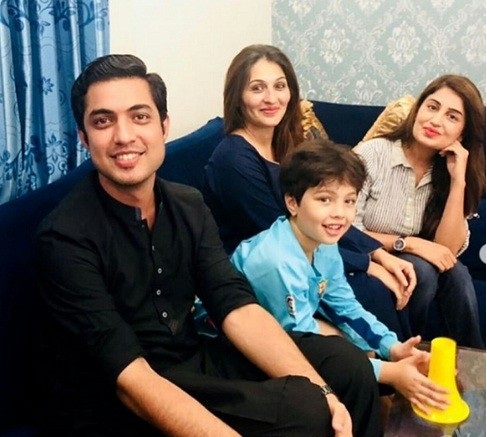 Beautiful Clicks Of Iqrar ul Hassan With His Both Wives