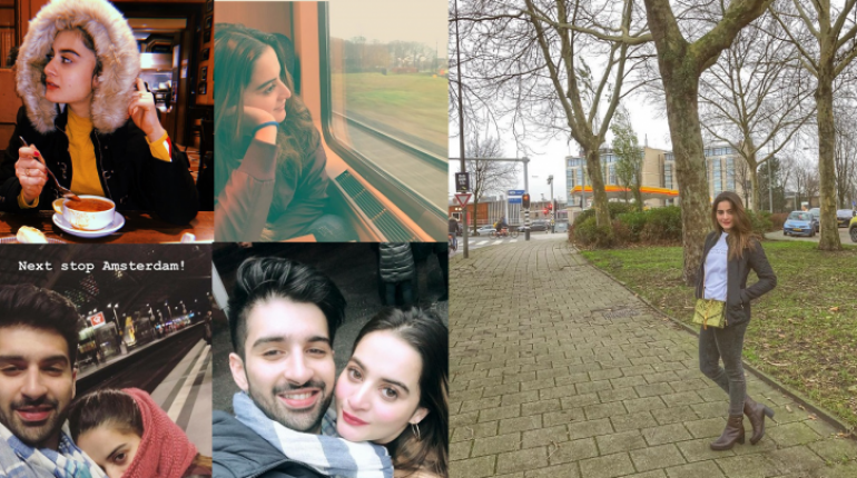 Lovely Clicks of Aiman and Muneeb Butt In Netherland