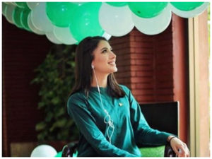 Mehwish Hayat Tamgha e Imtiaz Cake